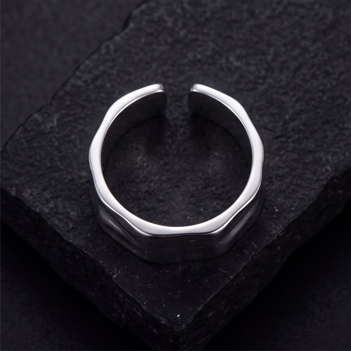 Melt Ring - 925 Sterling Silver