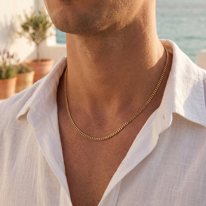 Slim Curb Necklace