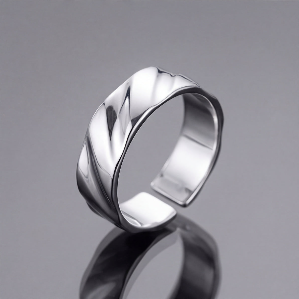Flow Ring - 925 Sterling Silver