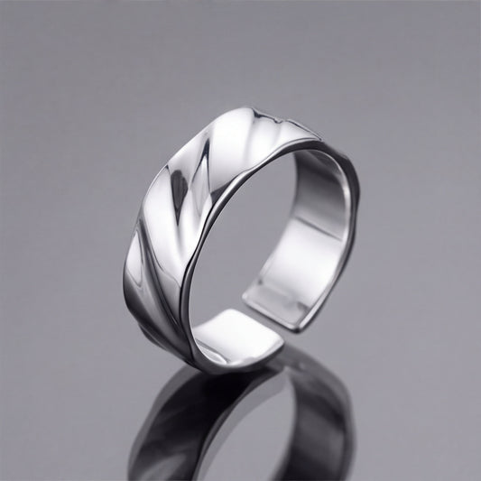 Flow Ring - 925 Sterling Silver