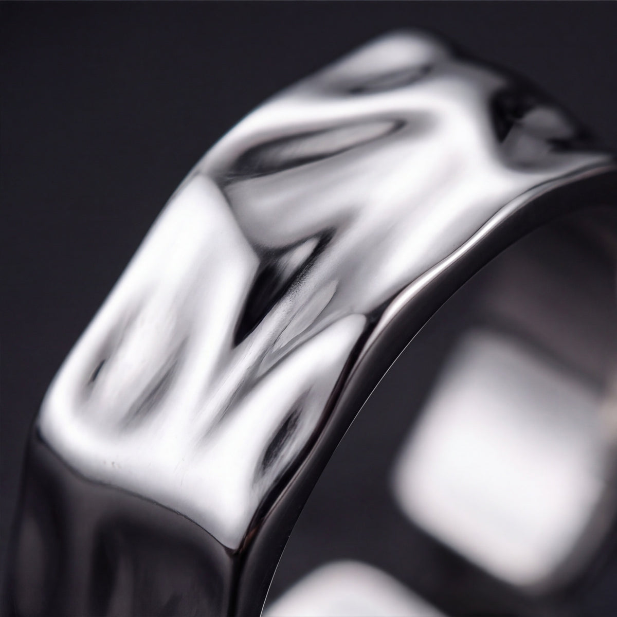 Melt Ring - 925 Sterling Silver