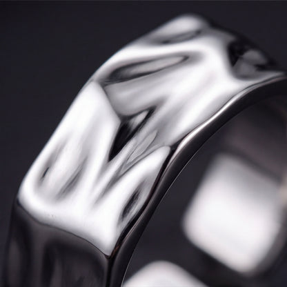 Melt Ring - 925 Sterling Silver