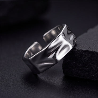 Melt Ring - 925 Sterling Silver