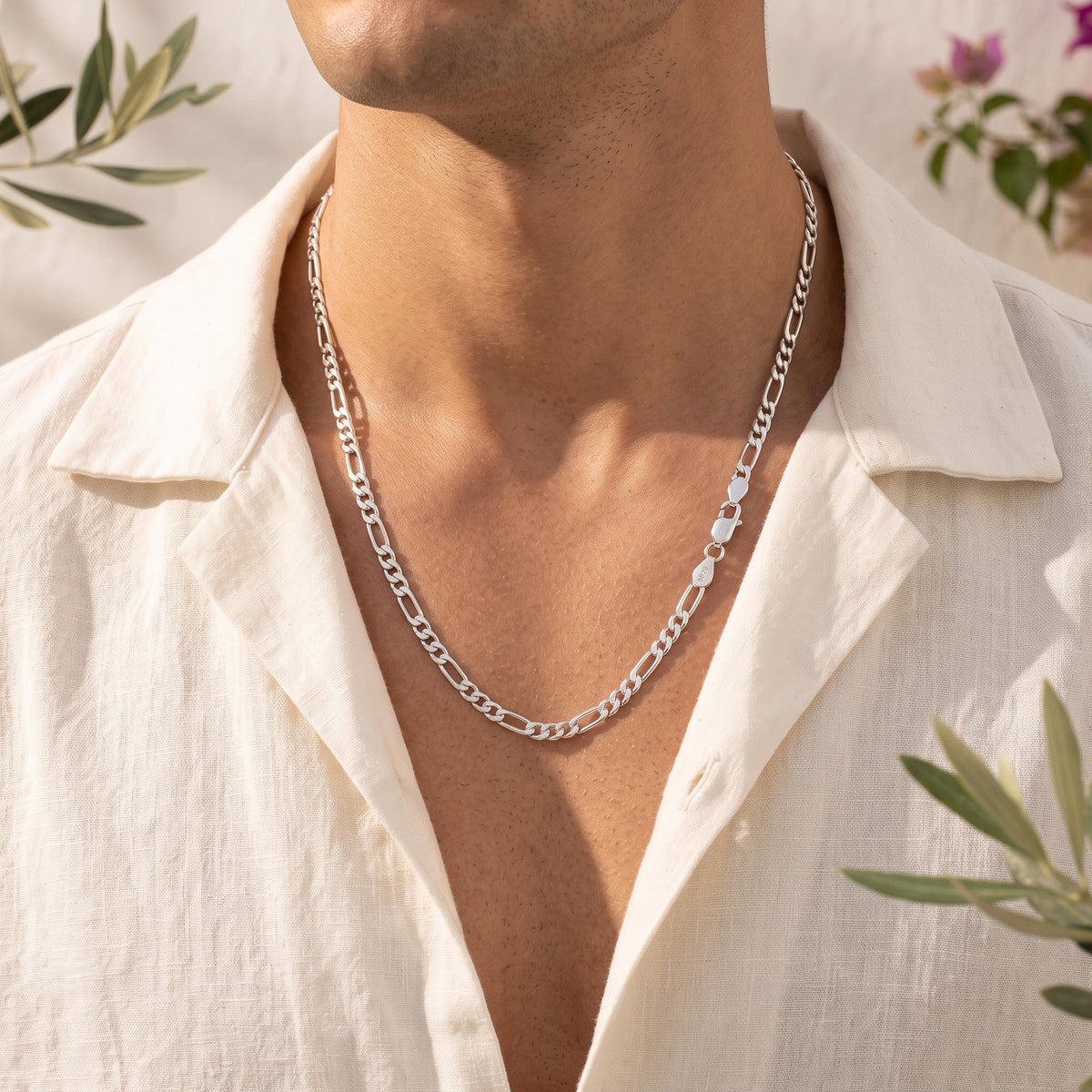Figaro Necklace - 925 Sterling Silver