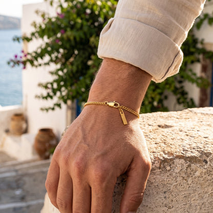 Fine Curb Bracelet