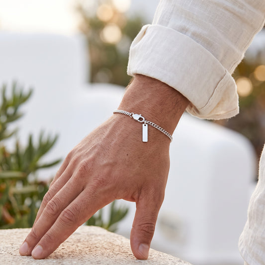Fine Curb Bracelet