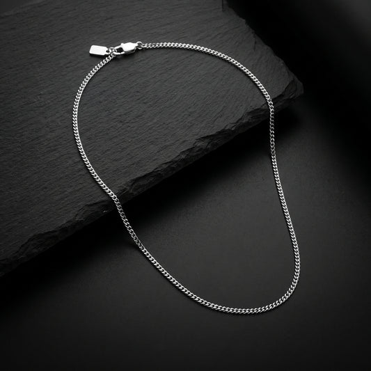 Fine Curb Necklace